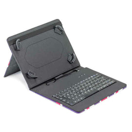 Clavier Bluetooth avec Support pour Tablette Maillon Technologique MTKEYUSBPR1 9.7"-10.2" Noir