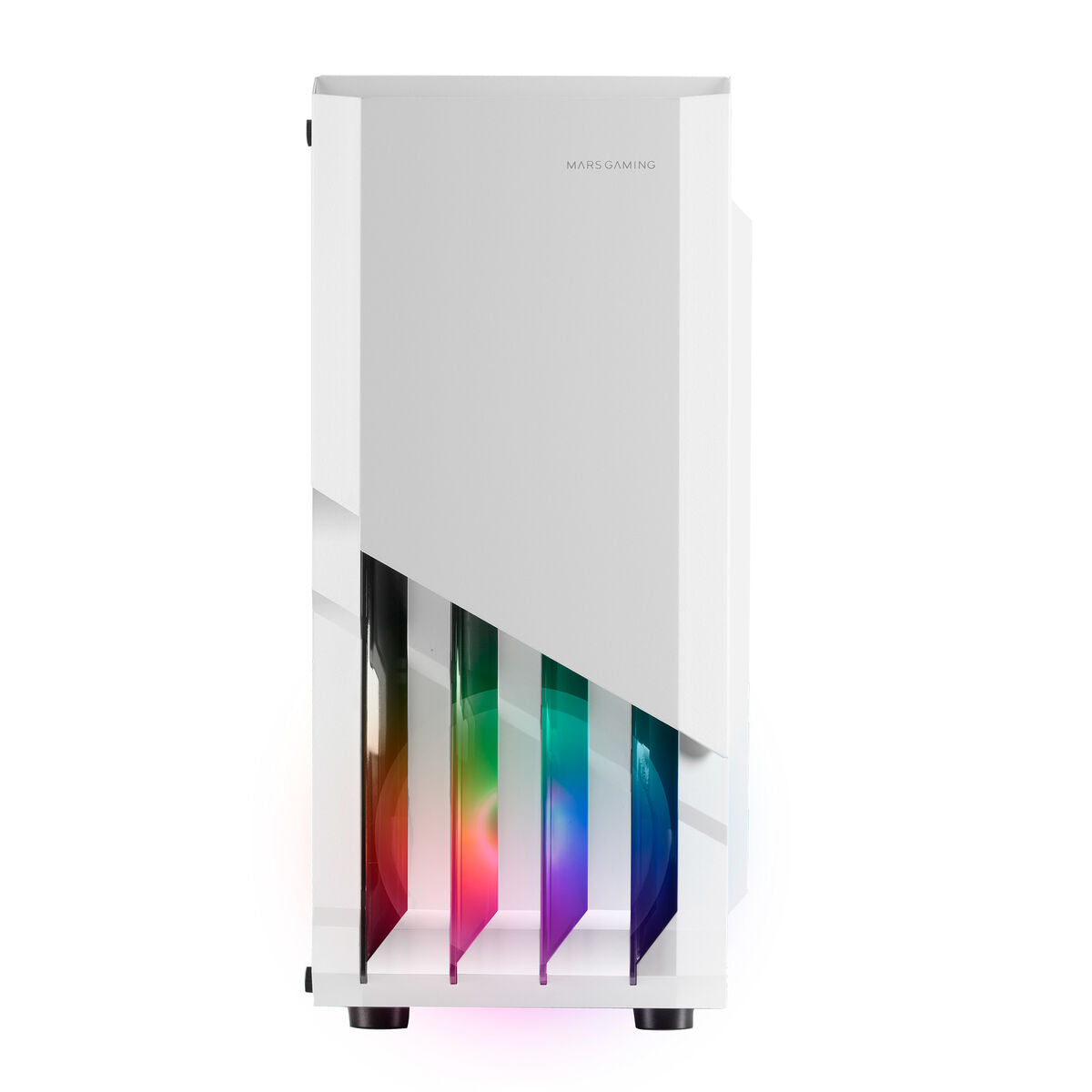 Boîtier ATX Mars Gaming MCX2W Blanc - 0