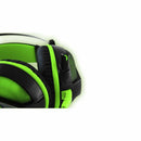 Casques avec Micro Gaming Droxio HADLOK USB Noir Noir/Vert-3