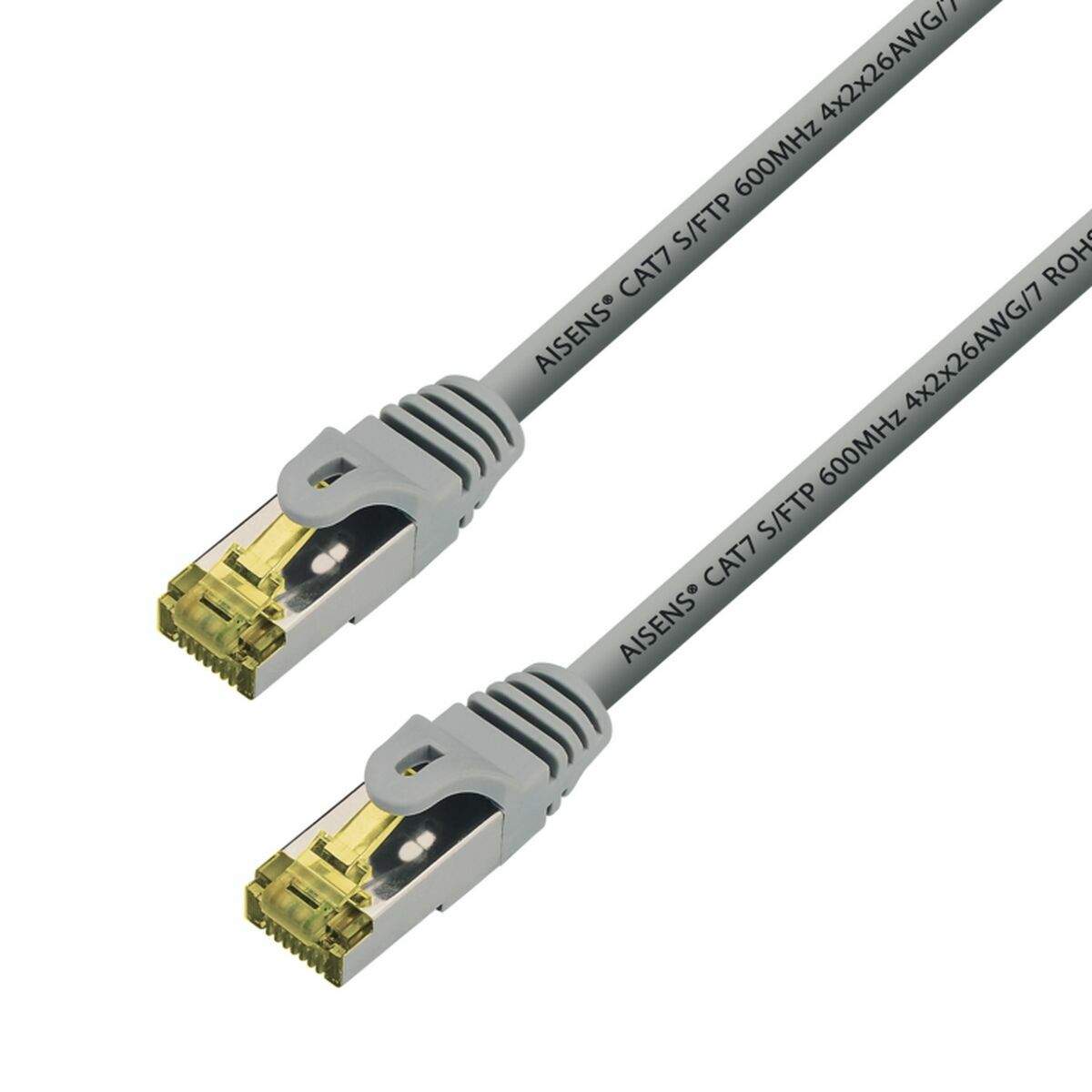 Câble Ethernet LAN Aisens 0,5 m Gris