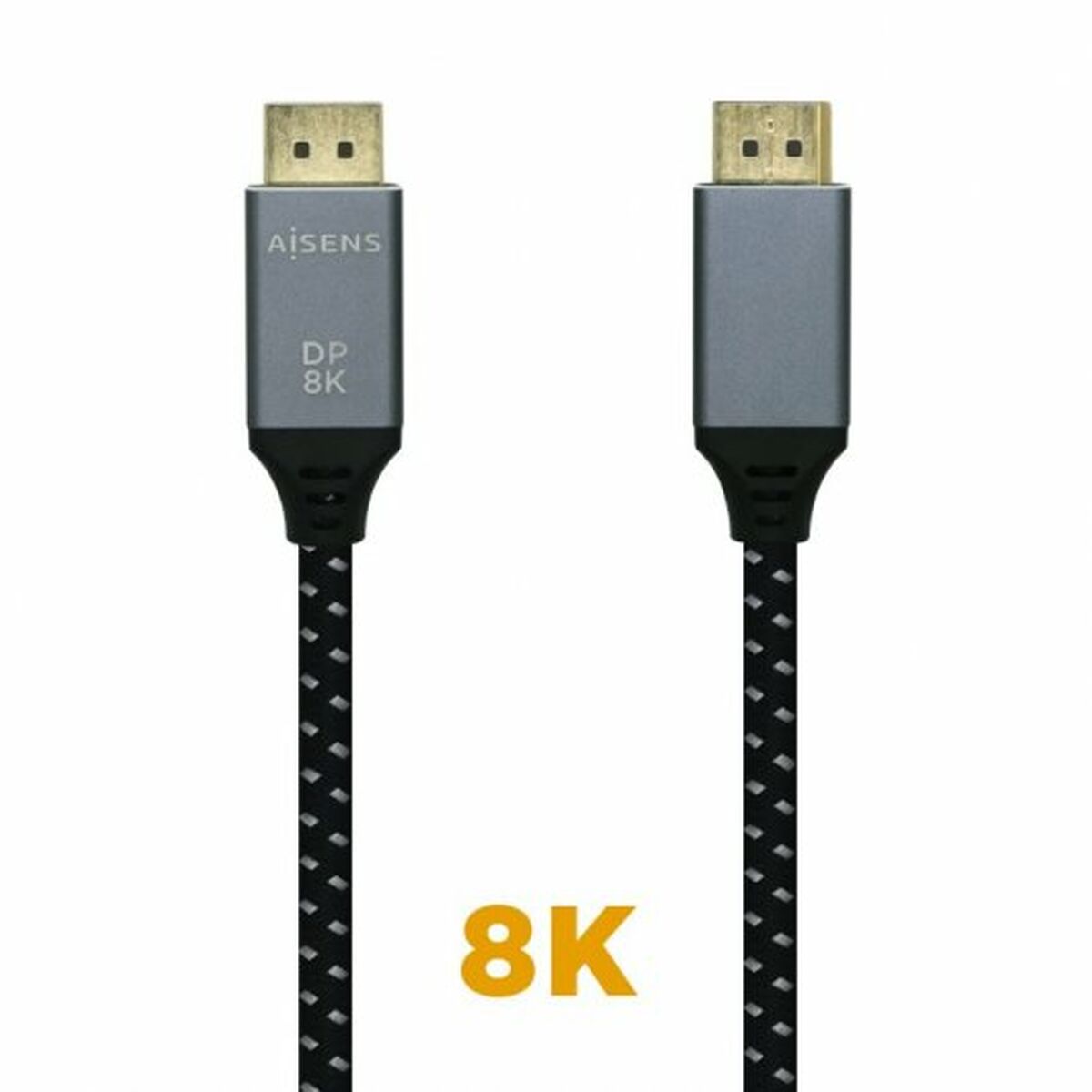 Câble HDMI Aisens 2 m Noir Noir/Gris - 0