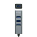 Hub USB Aisens A109-0508 Gris-2