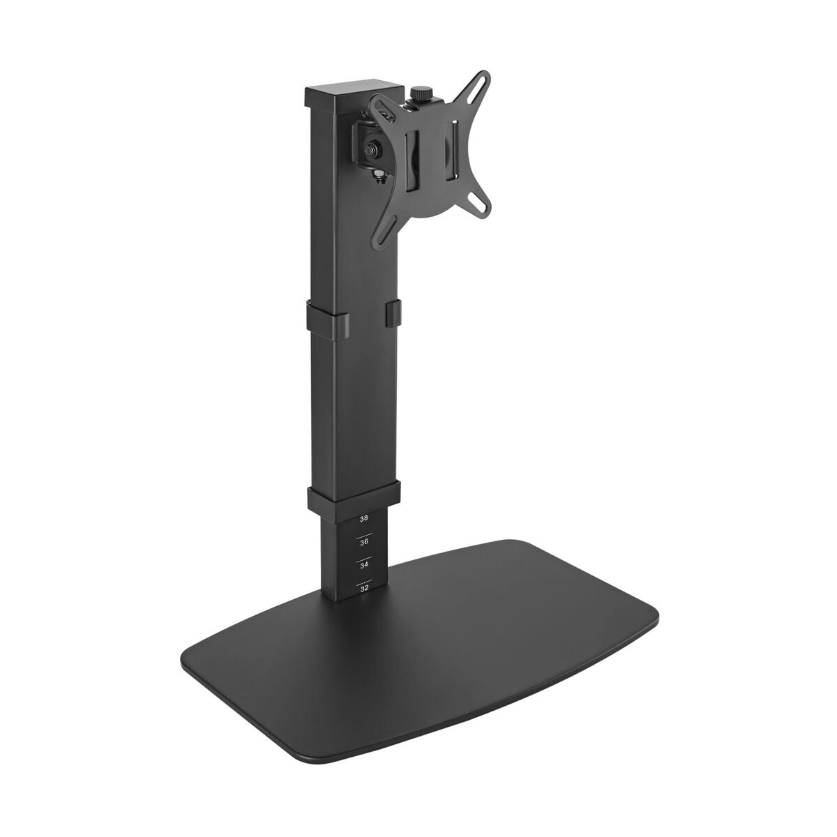 Support de table d'écran Aisens DT32TSR-115 Plaque Tournante Inclinable Noir - 0