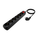 Multiprise 6 Prises avec Interrupteur Aisens A154-0536 Noir (1,4 m)-2