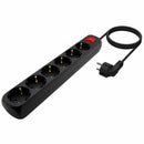 Multiprise 6 Prises avec Interrupteur Aisens A154-0536 Noir (1,4 m)-3