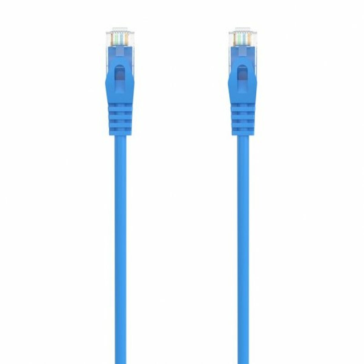 Câble RJ45 Catégorie 6 UTP Rigide Aisens Bleu 50 cm 0,5 m