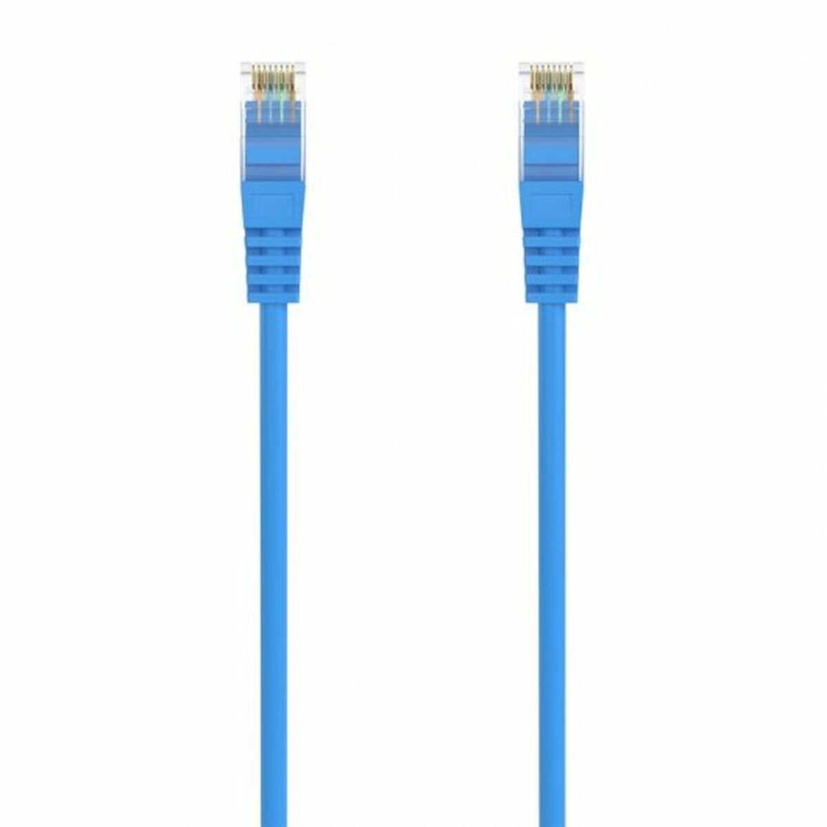 Câble RJ45 Catégorie 6 UTP Rigide Aisens Bleu 50 cm 0,5 m - 0