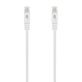 Câble Réseau Rigide UTP 6ème Catégorie Aisens Blanc 2 m
