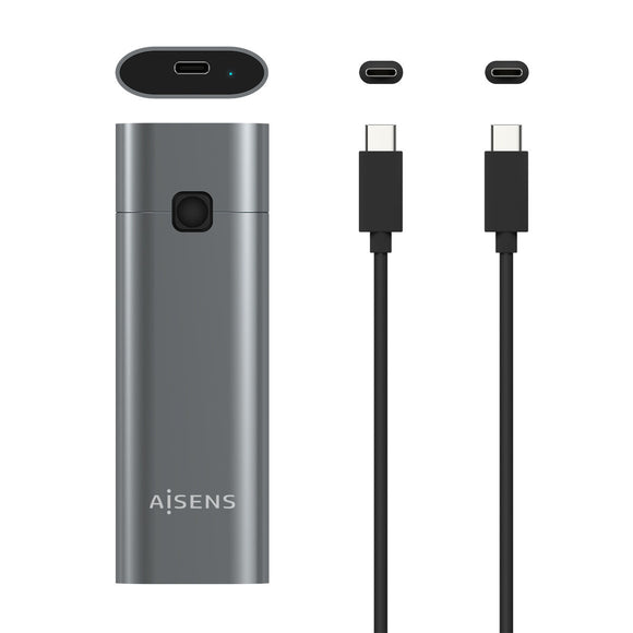 Boîtier pour disque dur Aisens ASM2-014B Gris