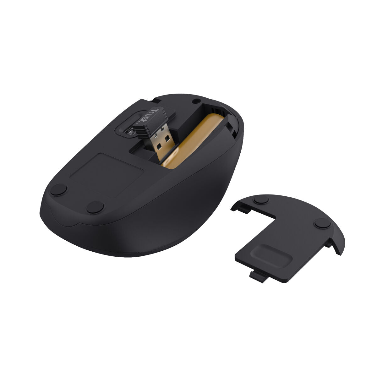 Souris Trust 24551 Bleu Noir/Bleu