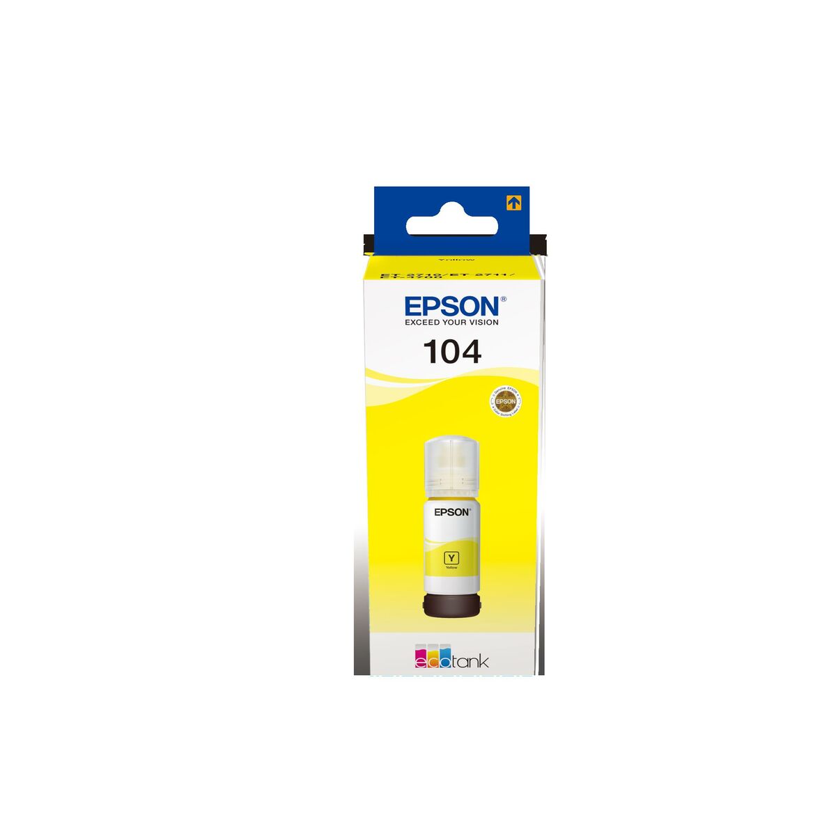 Cartouche d'encre originale Epson 104 Jaune Multicouleur