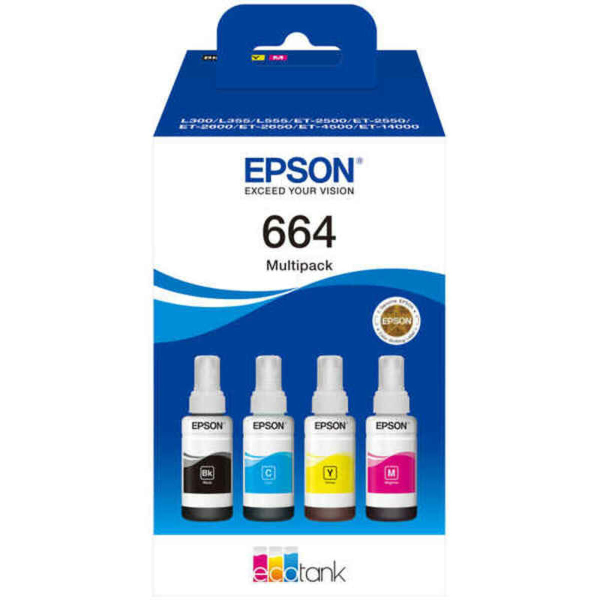 Cartouche d'encre originale Epson 664 Multicouleur Noir