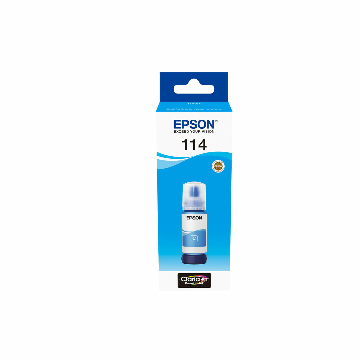 Encre pour Recharger des Cartouches Epson C13T07B240 Cyan 70 ml