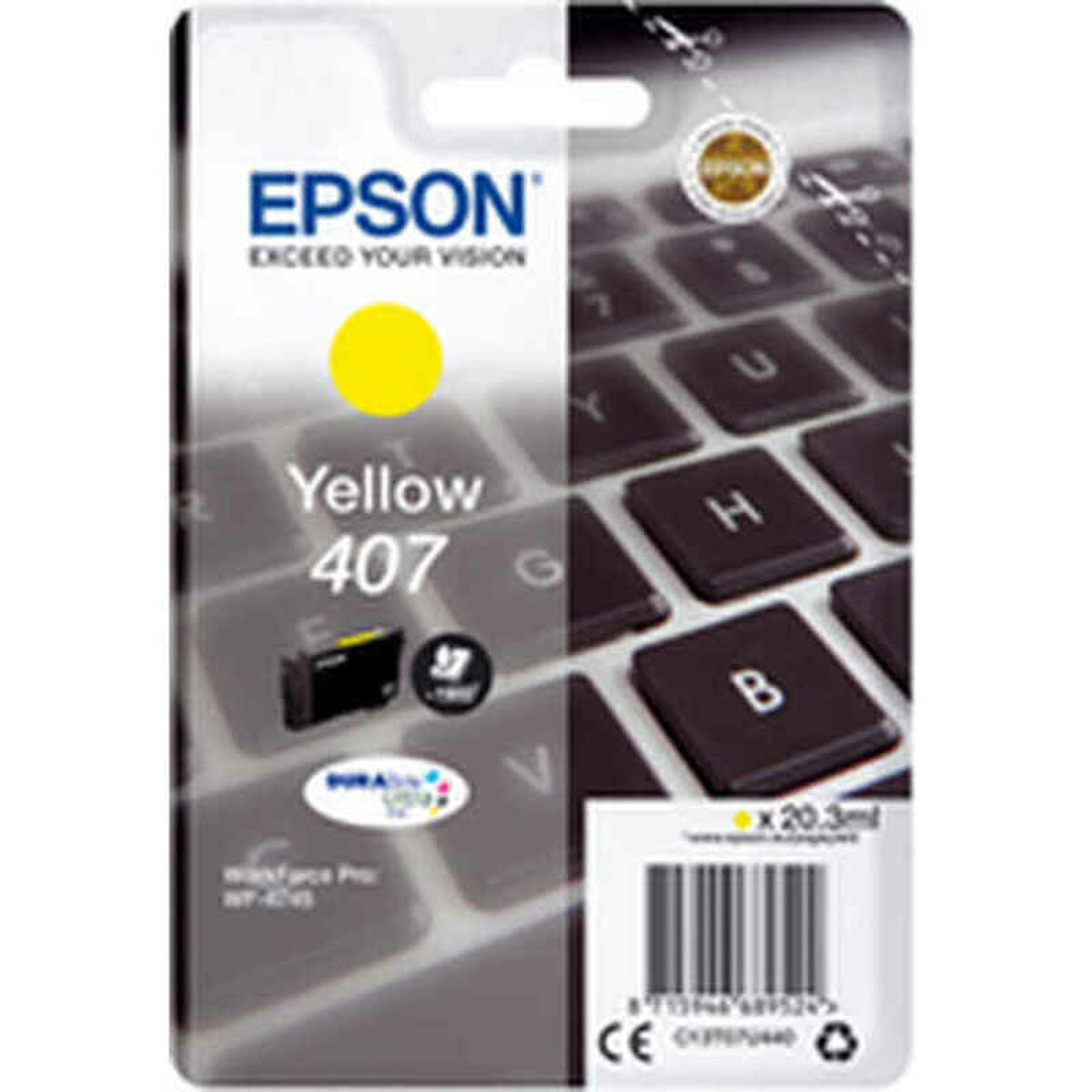 Cartouche d'encre originale Epson C13T07U440 Jaune