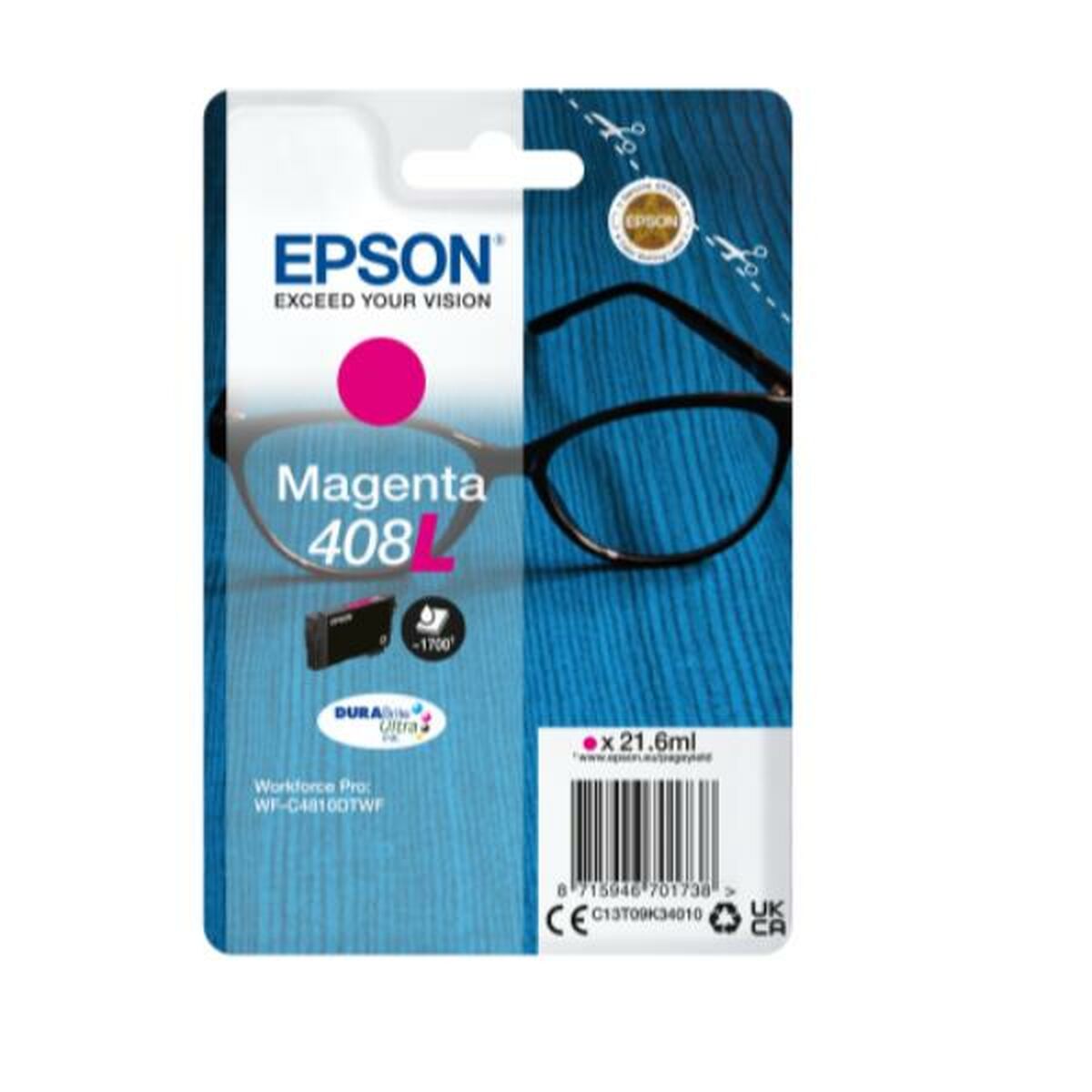 Cartouche d'encre originale Epson C13T09K34010 Magenta - 0