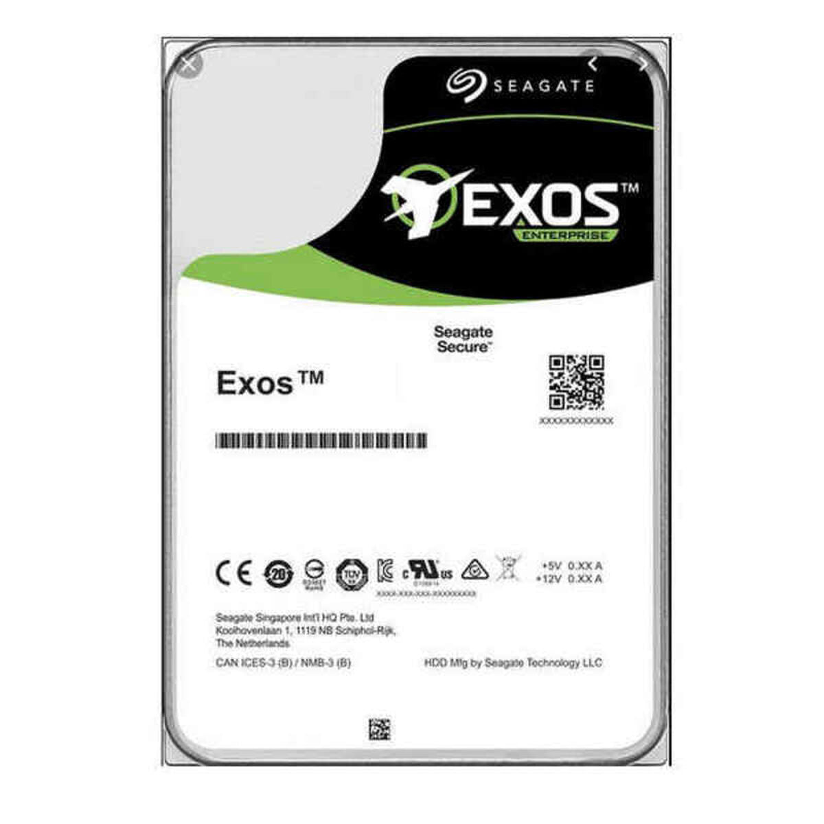 Disque dur Seagate Exos X16 3,5" 1TB 16 TB