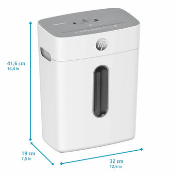 Déchiqueteuse de Papier HP 2801 15 L 8 feuilles - 0