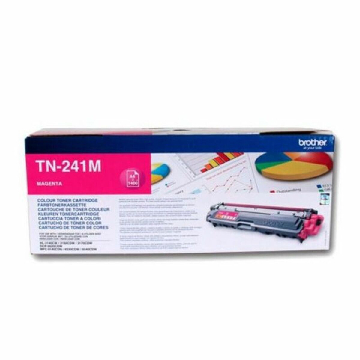 Toner original Brother TN241M Magenta