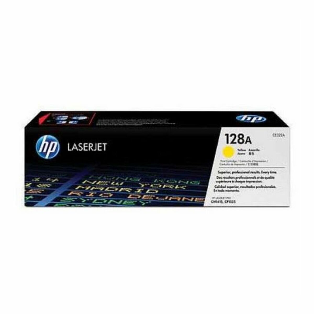 Toner original HP 128A Jaune