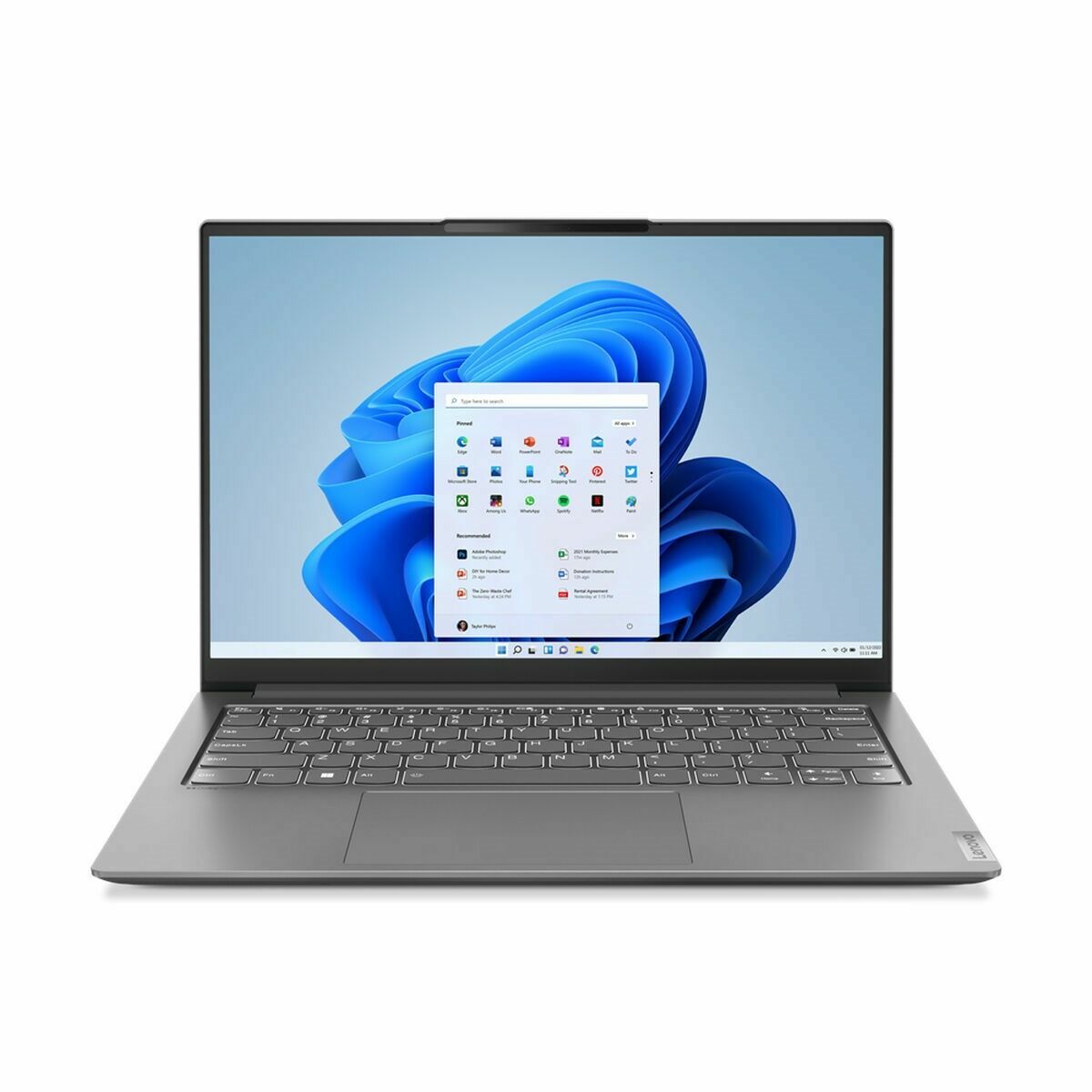 Ordinateur Portable Lenovo Slim 7 Pro 14" Intel Core i5-1240P 8 GB RAM 512 GB SSD Espagnol Qwerty